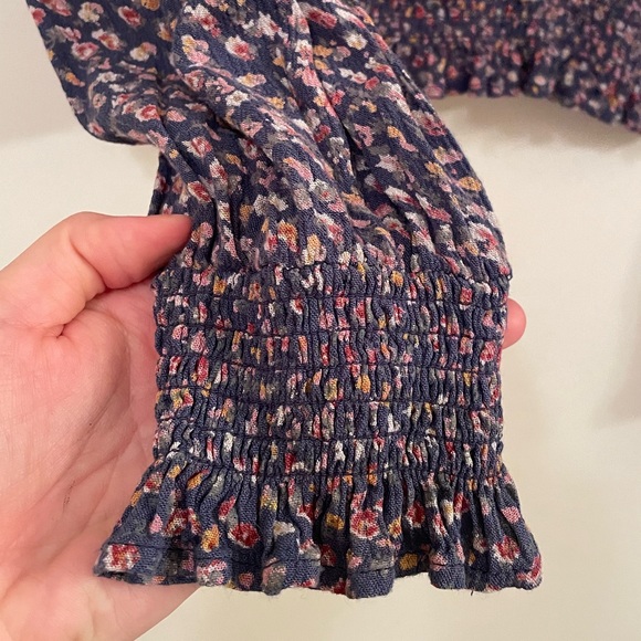 Japna boho floral women’s long sleeved blouse - Picture 7 of 8